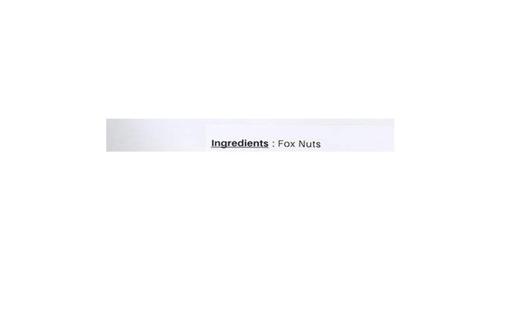 Nurture Tree Makhana, Fox Nuts    Pack  100 grams